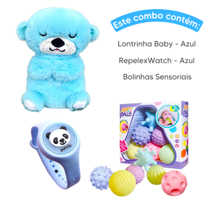 Combo Baby - Lontrinha Baby + RepelexWatch + Bolinhas Sensoriais