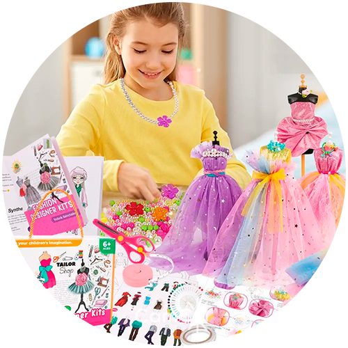 Fashion Kids - Kit de Moda Montessori!