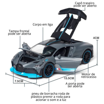 Miniatura Carro Bugatti Divo