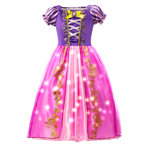 Vestido de Princesas Brilhante - Brilhando com Estilo!