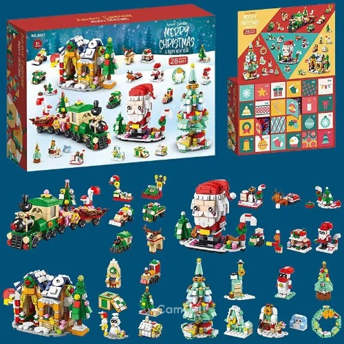 Calendário do Advento - Lego de Natal