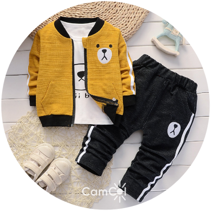 Conjunto Camisa, Casaco, Calça - Todas Ocasiões!