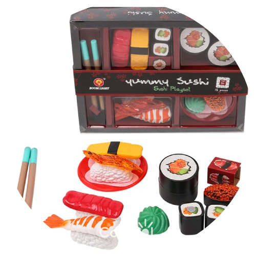 Sushi Infantil - Cozinha Mágina!