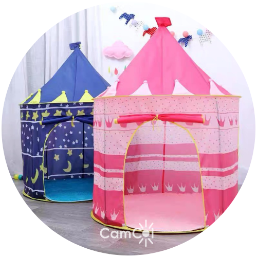 Tenda Castelo Encantado - Brincadeiras em Casa!