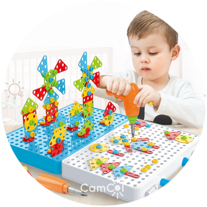 Kit de Ferramenta Infantil - Pequenos Construtores!