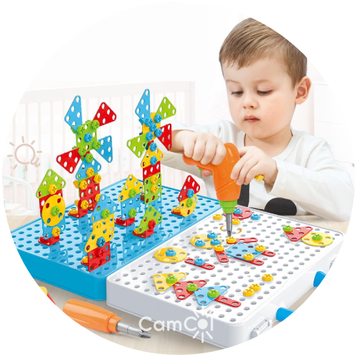 Kit de Ferramenta Infantil - Pequenos Construtores!