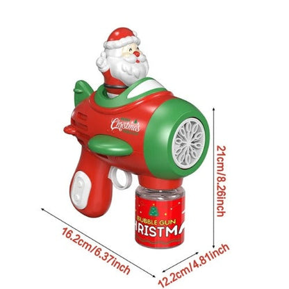 Bubble Gun de Natal - Bolhas ao Ar Livre!