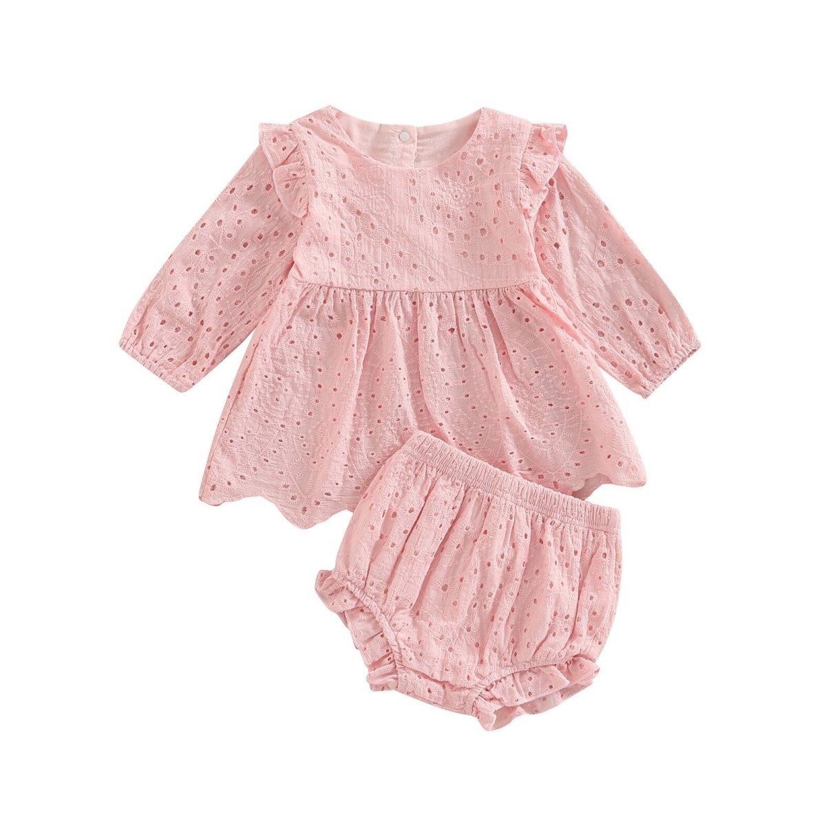 Conjunto Vestido Calcinha | 0-24 Meses - Betina Baby