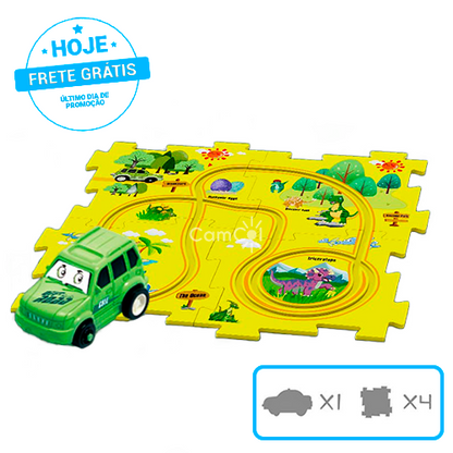 Puzzle Super Veloz - Pista Quebra Cabeça