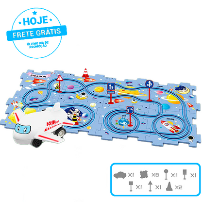 Puzzle Super Veloz - Pista Quebra Cabeça