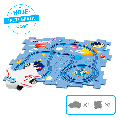 Puzzle Super Veloz - Pista Quebra Cabeça