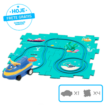 Puzzle Super Veloz - Pista Quebra Cabeça