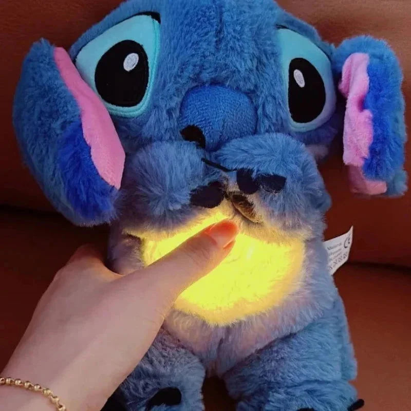 Pelúcia Stitch Musical e Relaxante para Bebês