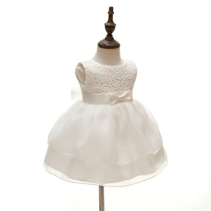 Vestido Batizado Laço | 0-24 Meses