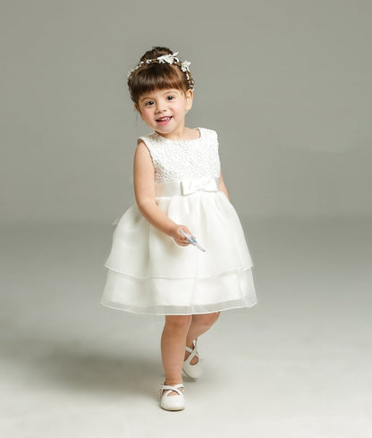 Vestido Batizado Laço | 0-24 Meses