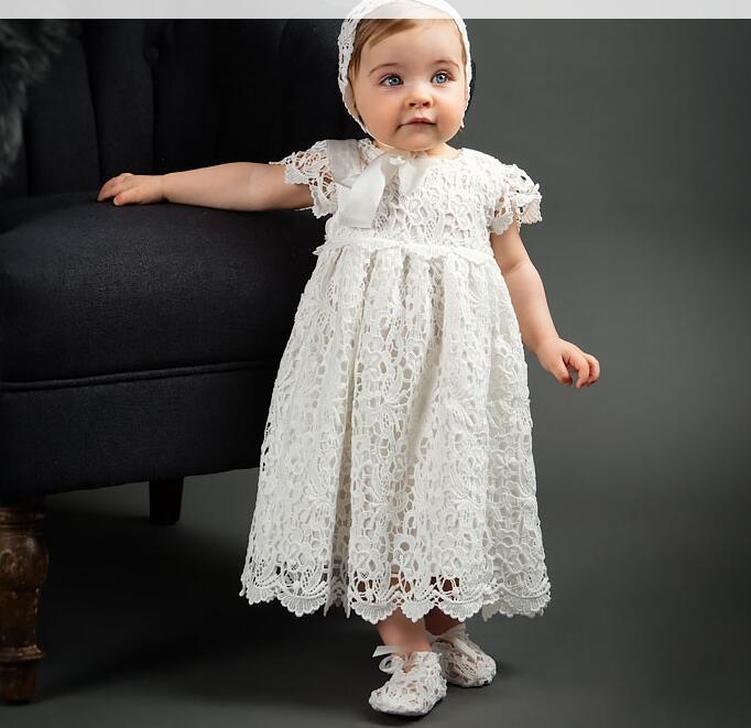 Vestido Batizado Longo | 0-24 Meses