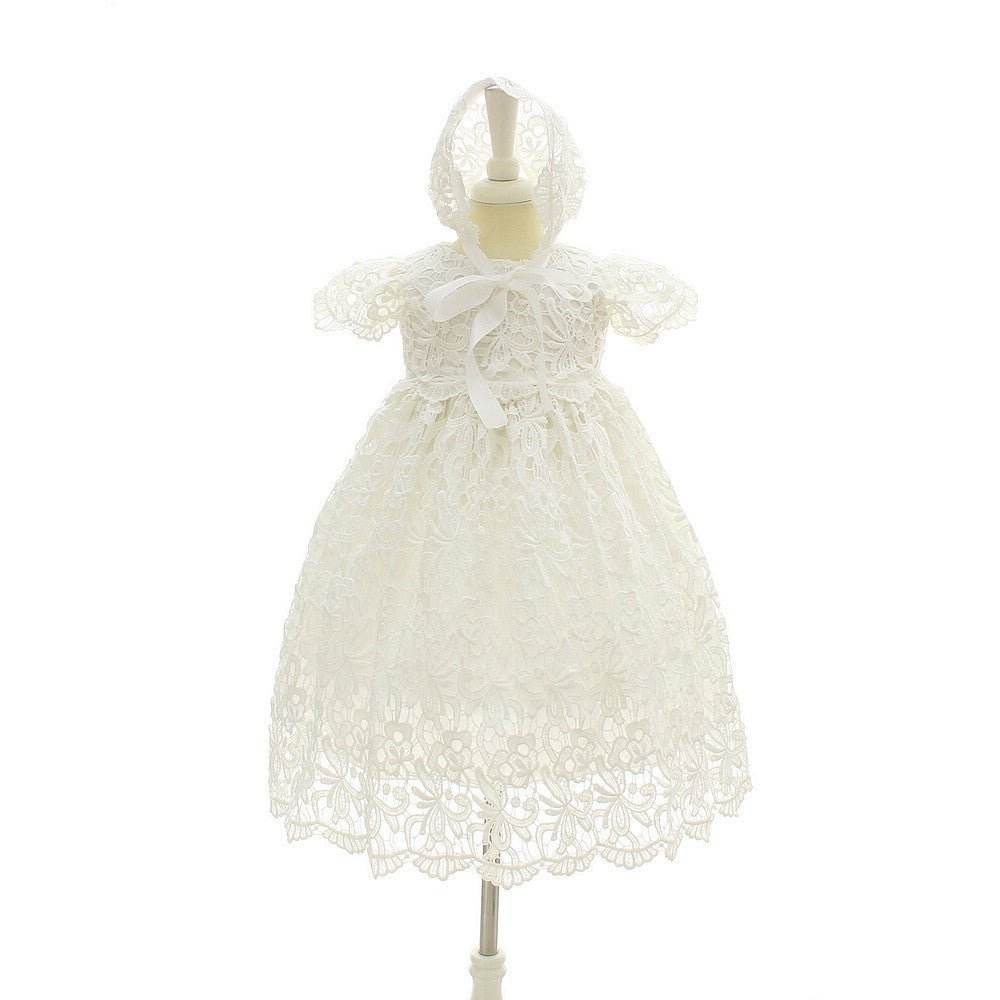 Vestido Batizado Longo | 0 - 24 Meses - Betina Baby