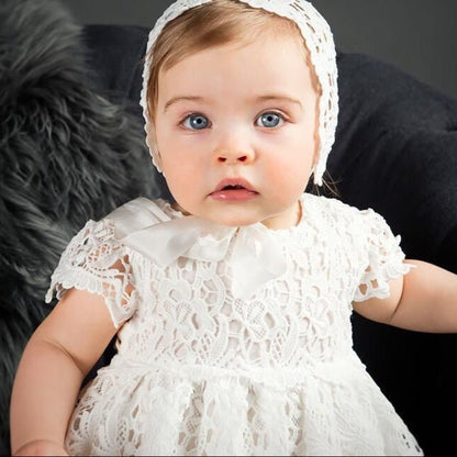 Vestido Batizado Longo | 0-24 Meses