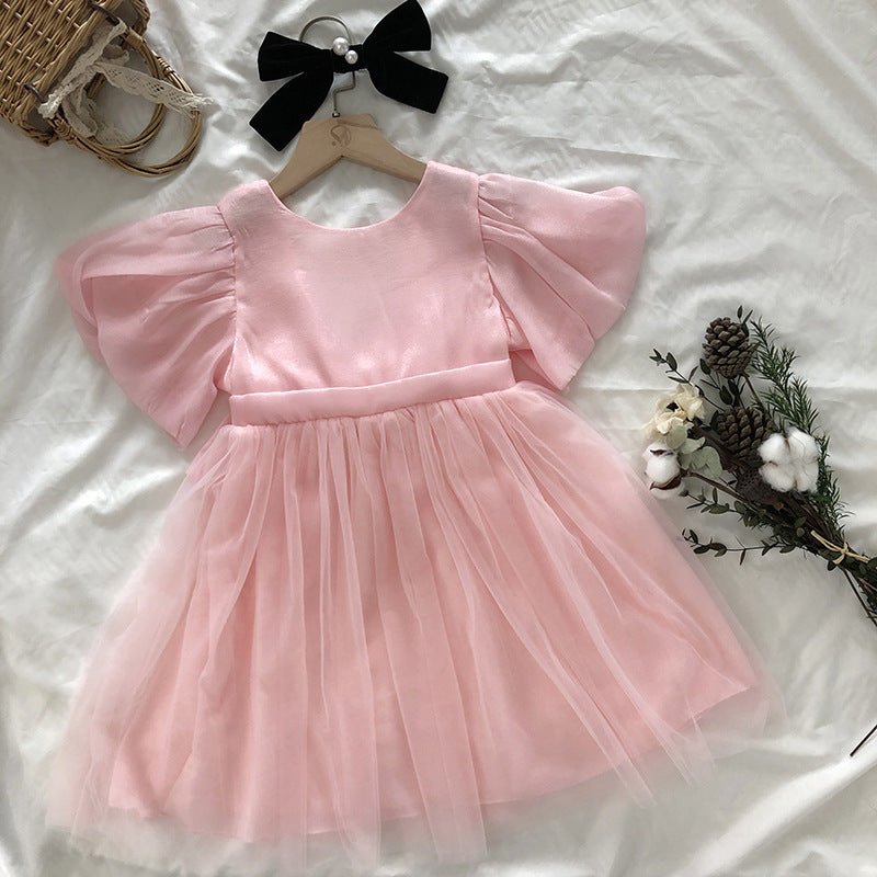 Vestido de Festa Cetim | 9M-2 Anos