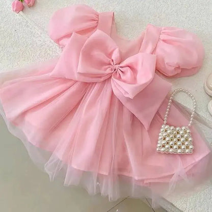 Vestido de Festa Cetim | 9M-2 Anos