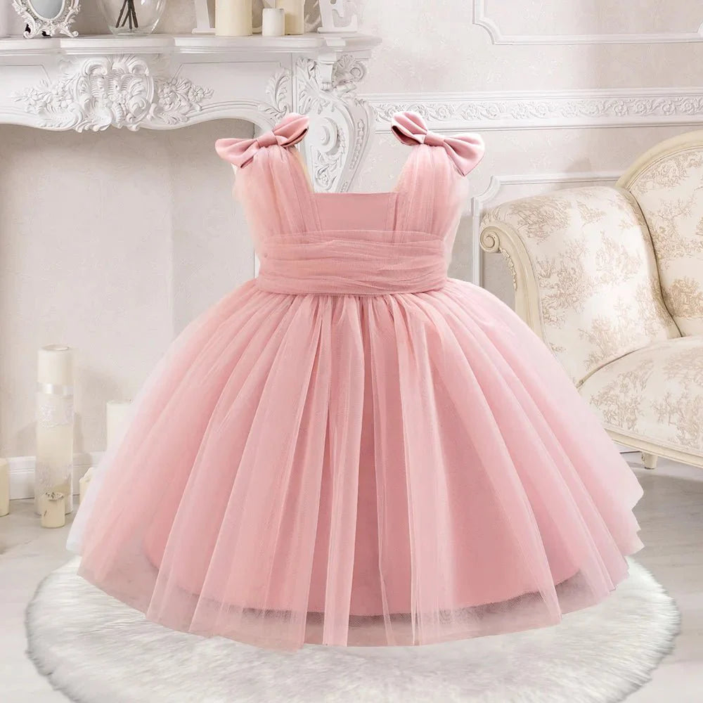 Vestido de Festa Tule | 6M - 24 Meses - Betina Baby