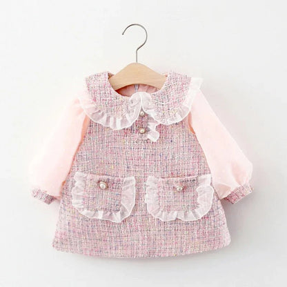 Vestido Manga Mocinha | 0 - 24 Meses - Betina Baby