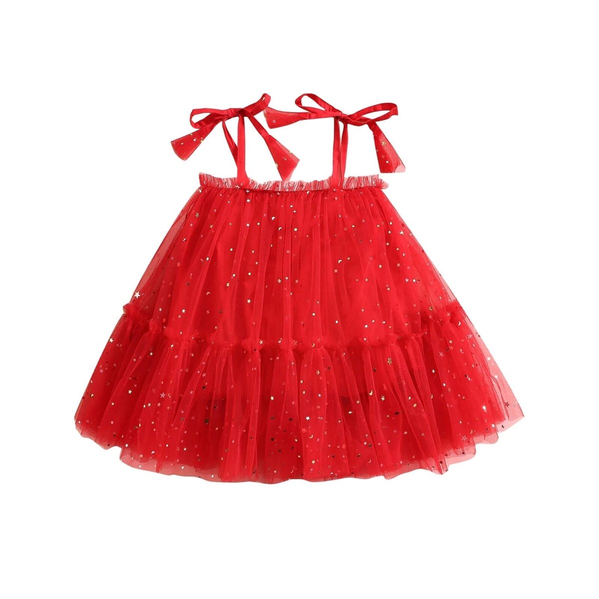 Vestido Tule Brilhoso | 6M-4 Anos - Betina Baby