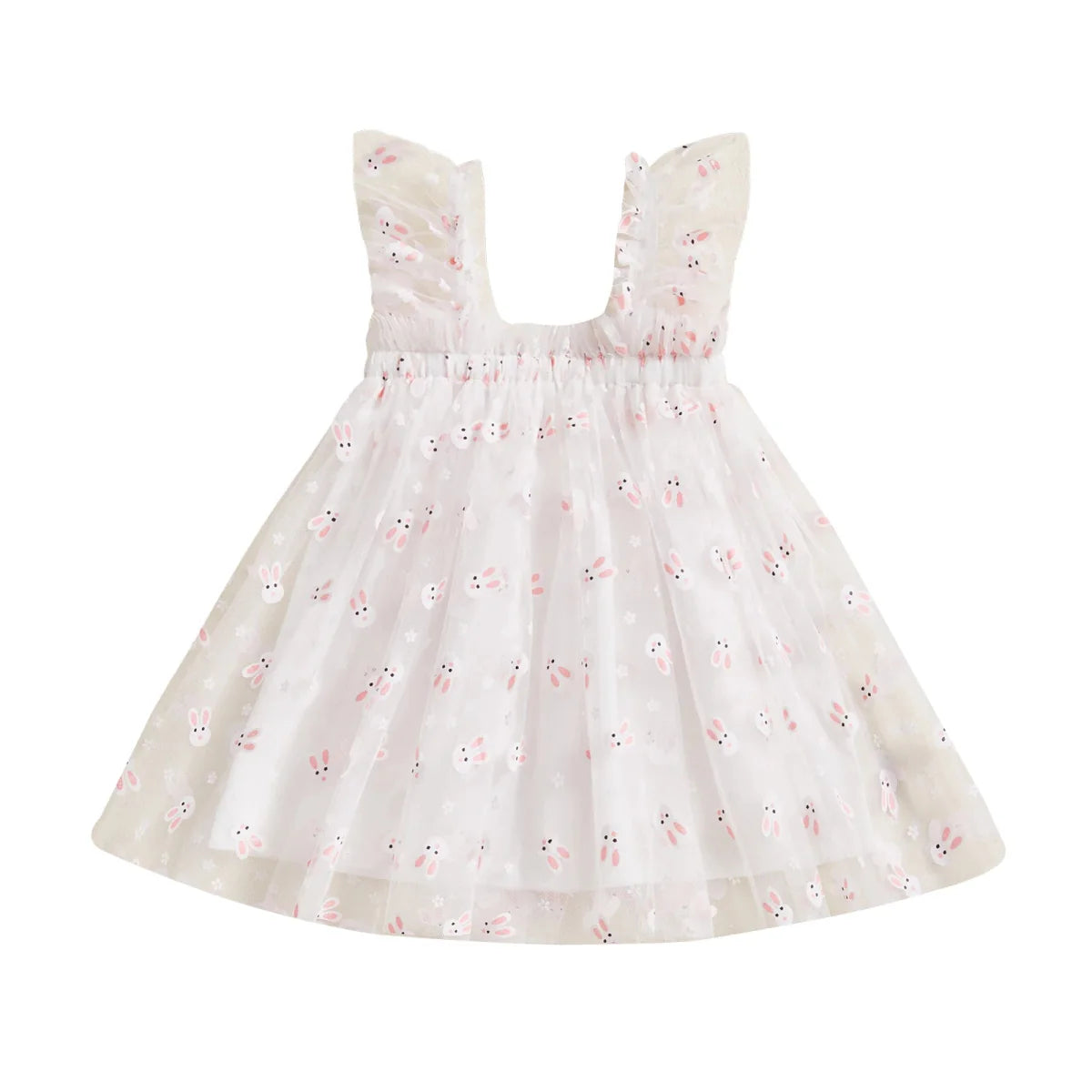 Vestido Tule Coelhinho | 6M - 3 Anos - Betina Baby