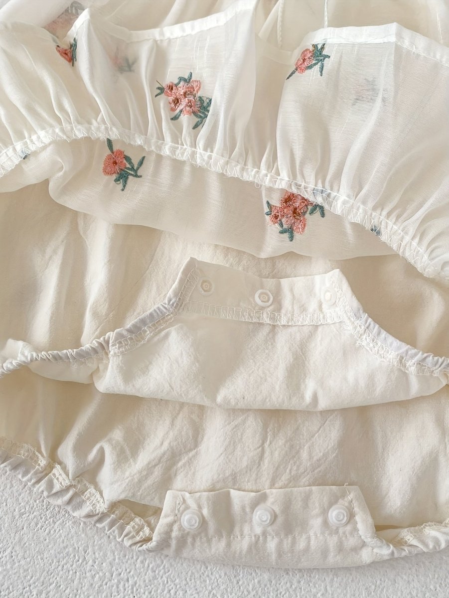 Vestido Tule Flores | 0-18 Meses