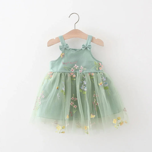 Vestido Tule Jardim Encantado | 9M - 3 Anos - Betina Baby