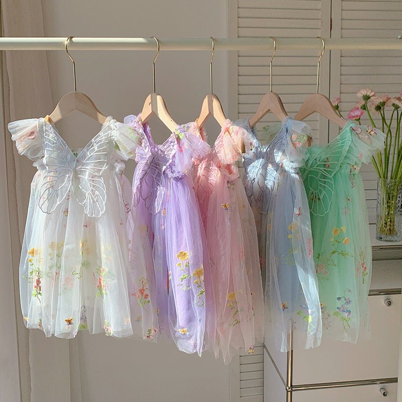 Vestido Tule Jardim Encantado Asinha | 0-24 Meses