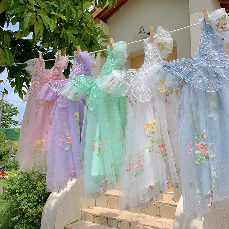 Vestido Tule Jardim Encantado Asinha | 0-24 Meses