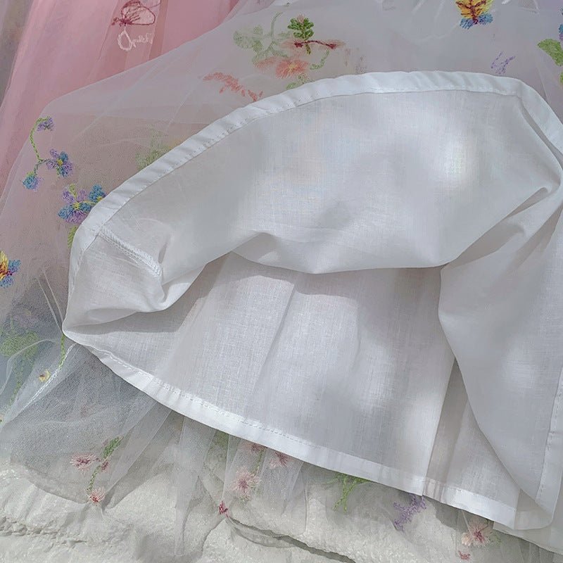 Vestido Tule Jardim Encantado Asinha | 0-24 Meses