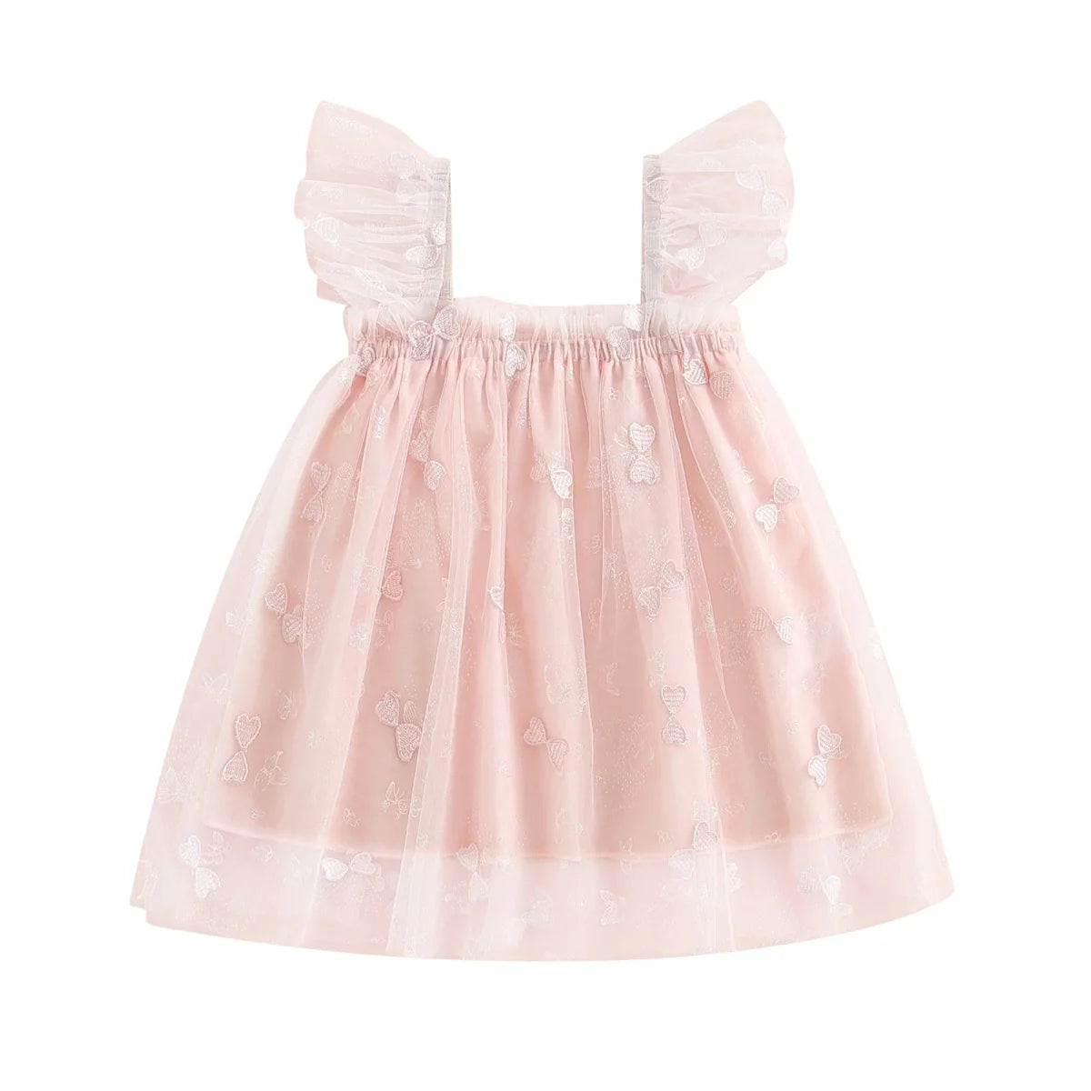 Vestido Tule Lacinhos | 6M - 4 Anos - Betina Baby